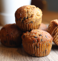 Pumpkin Chocolate Chip Protein Muffins image 1